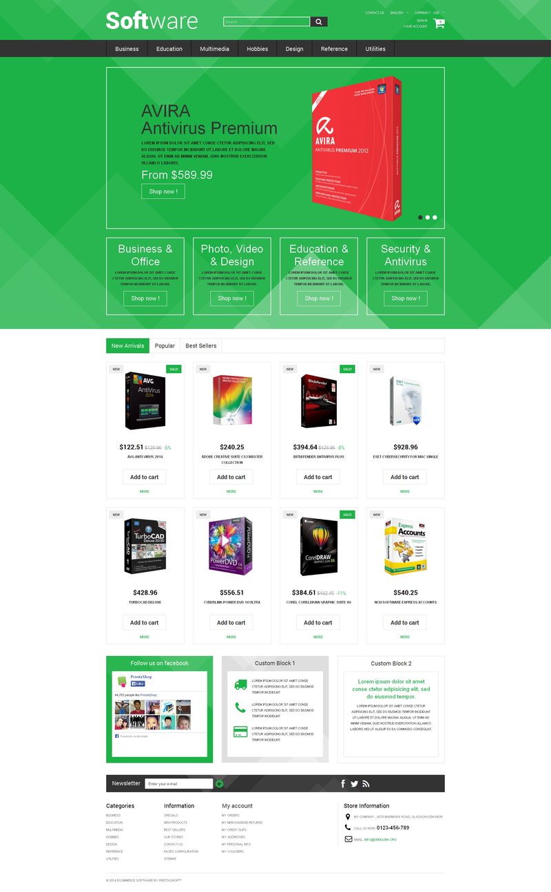 PrestaShop  - PS980