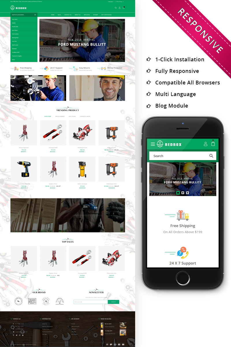 OpenCart  - OC1080